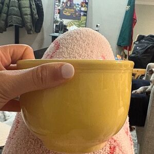 Yellow Ceramic Bowl
